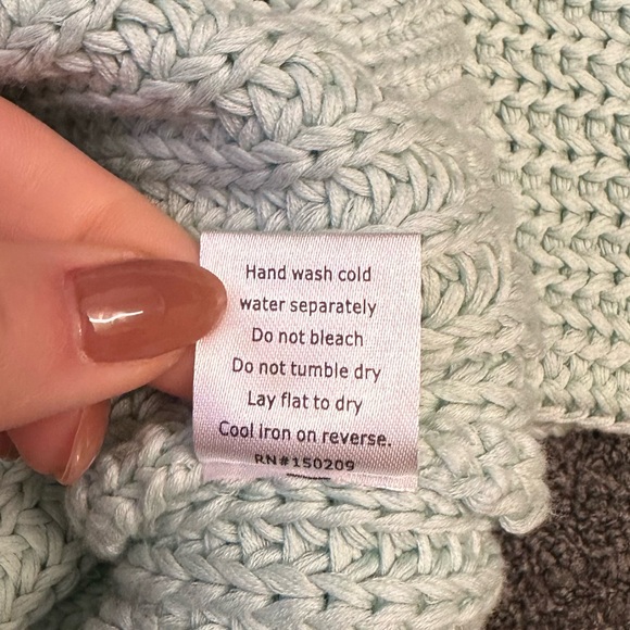 La Ligne Picnic Cardigan in Seafoam - Picture 11 of 14